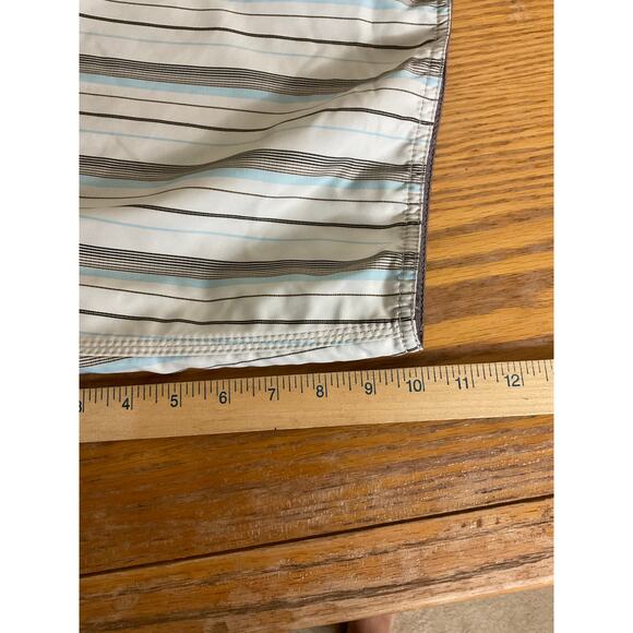 Quiksilver Shorts Mens 38 Striped Board Surf - Picture 5 of 7